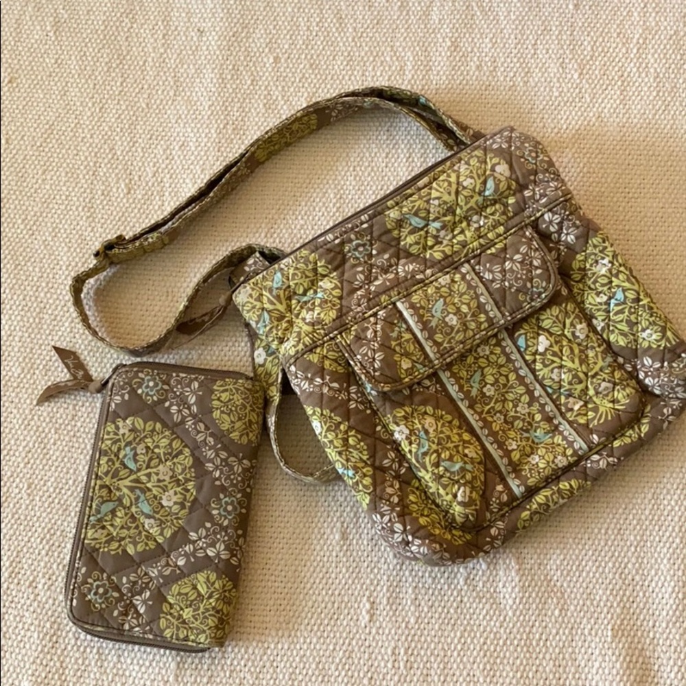 Vera Bradley Iconic Hipster & Wallet